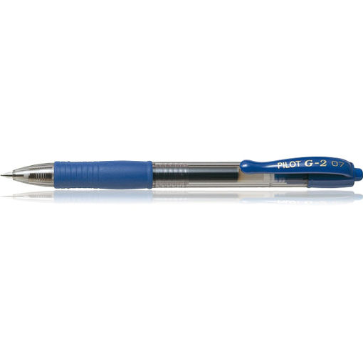 Picture of G-2 MEDIUM BLUE PEN 0.7MM